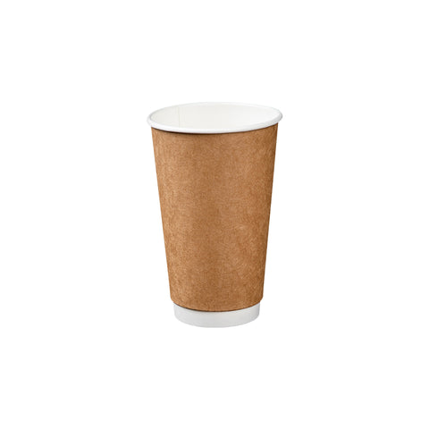 16oz Double Wall Paper Cup, Recyclable Board