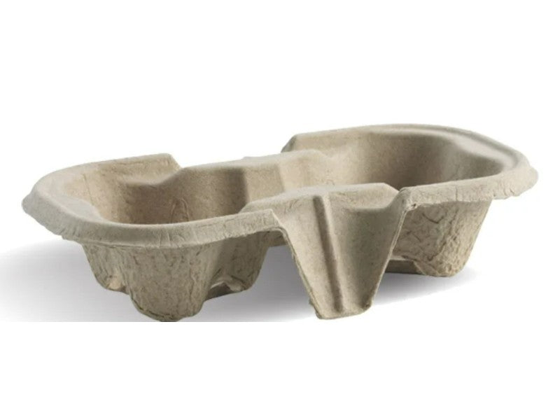 2 Cup Fibre Holder — 600 Qty