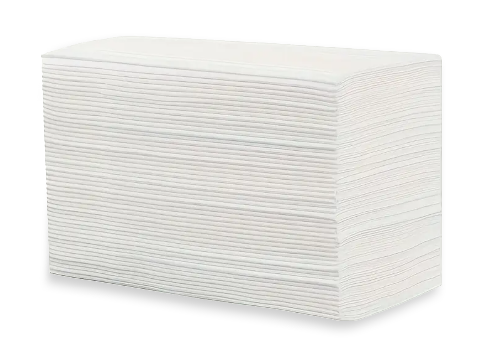 40cm Airlaid Napkin - 1/8 Fold (White) — 500 Qty