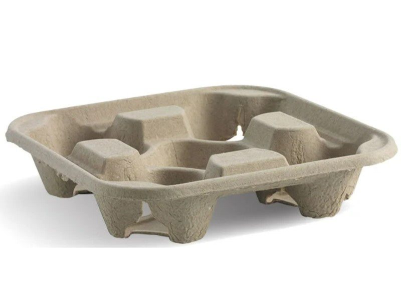 4 Cup Fibre Holder — 300 Qty