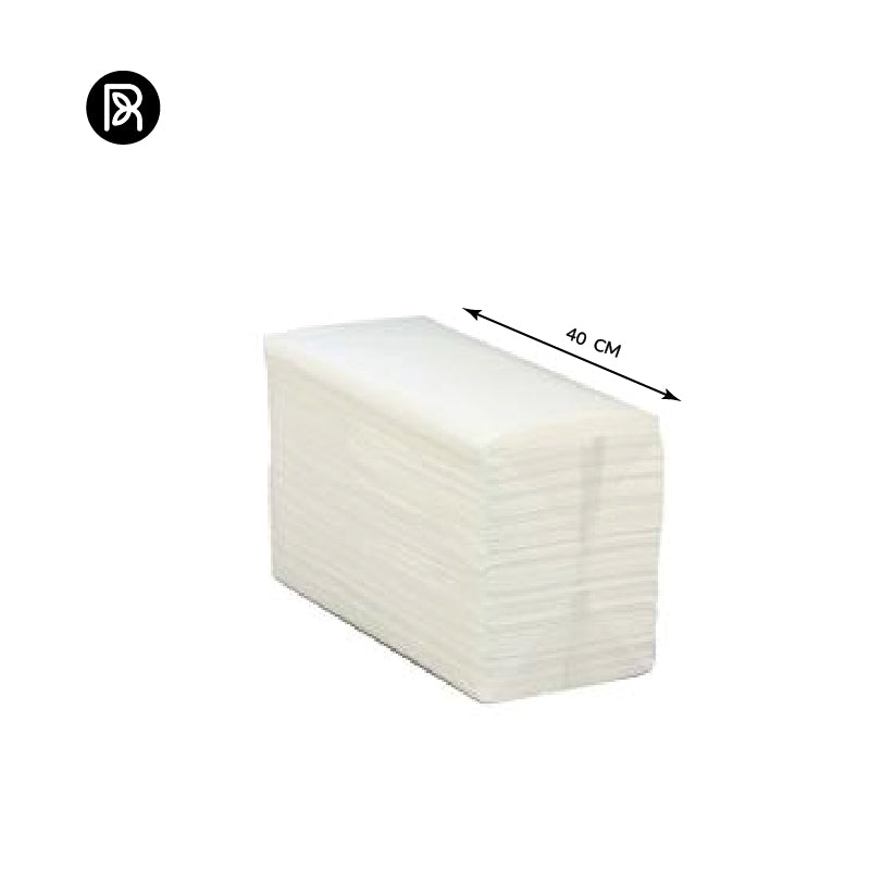 40cm Napkin - 1/8 Fold | 2 Ply (White)