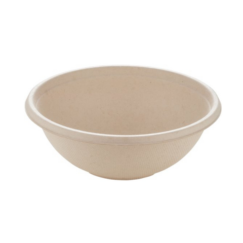 750ml Bagasse Buddha Style Bowl | 300 Pieces
