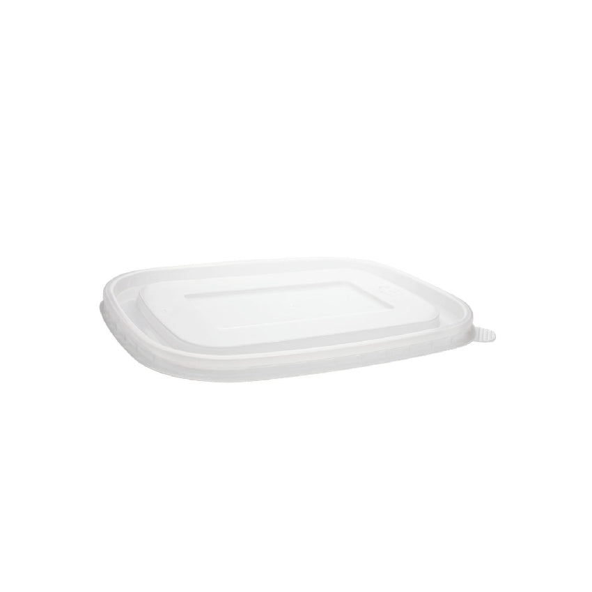 Rectangular Bowl PET Lids Rectangular — 600 Qty