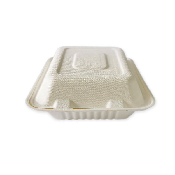 8 inch Biodegradable Square Takeaway Box