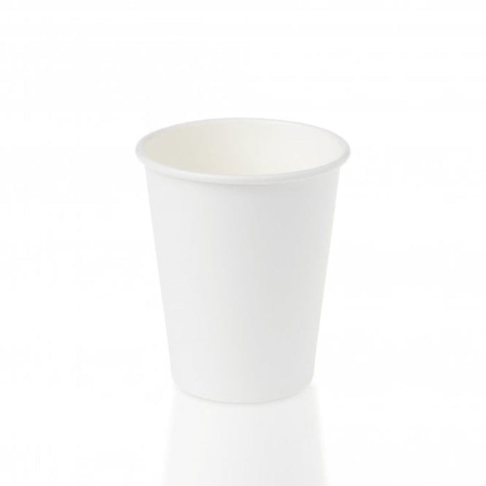 6oz Single Wall White Paper Cup — 1000 Qty