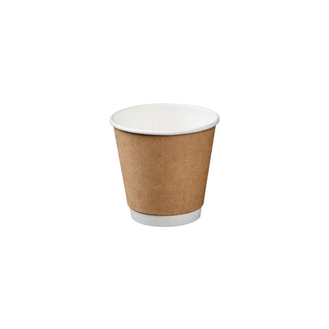 8oz Double Wall Paper Cup, Recyclable Board