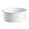 750ml White Round Bowls — 600 Qty - Without Lid