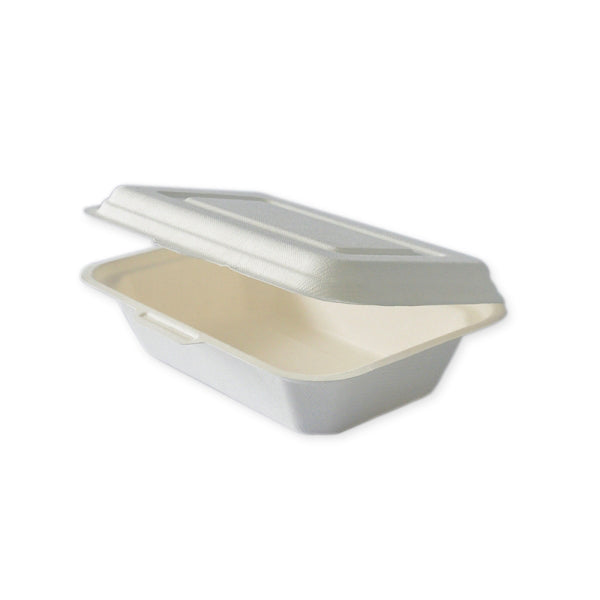 HB9 Biodegradable Takeaway Box (7x5 inch), 500 Pieces