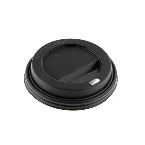 90mm PS Cup Lid (Black)