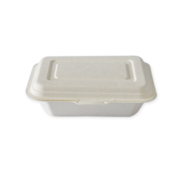 HB9 Biodegradable Takeaway Box (7x5 inch), 500 Pieces