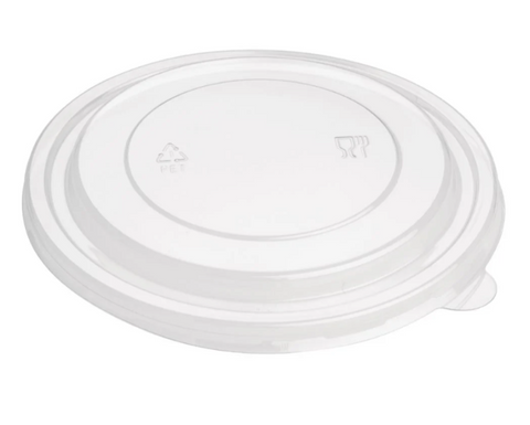 PET Lid for 1100ml-1300ml Round Bowl – Ø165mm | 300 Pieces