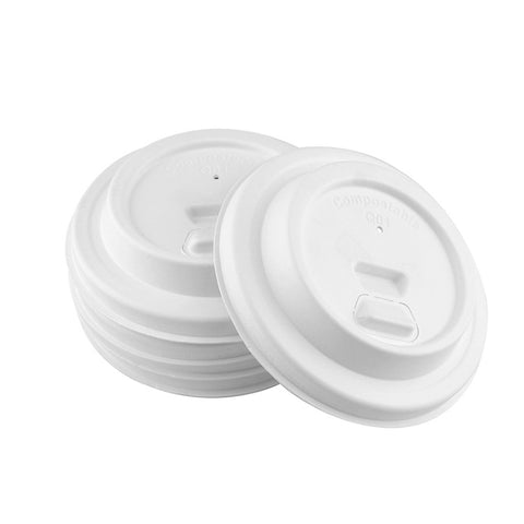 90mm size, Biodegradable Hot Cup Lid, for 10-12-16oz cup