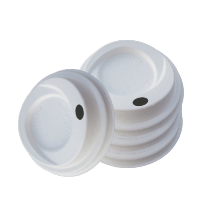 90mm Biodegradable hot cup lid, for 10-12-16oz cup, 1000 Pieces