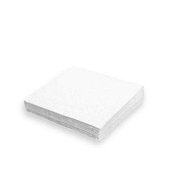 25cm Napkin - 1/4 Fold | 2 Ply (White) — 4000 Qty